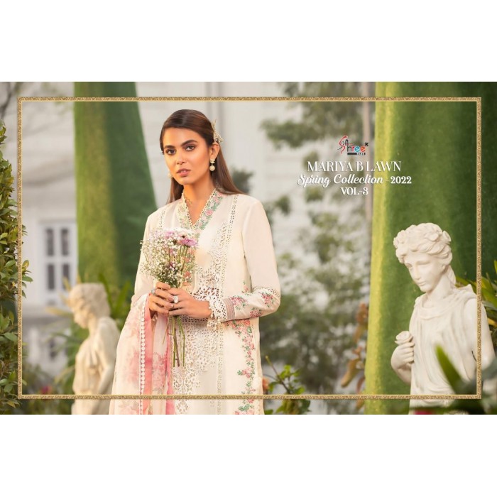Shree Fabs Maria B Lawn Spring Vol 3 Pakistani Salwar Suits